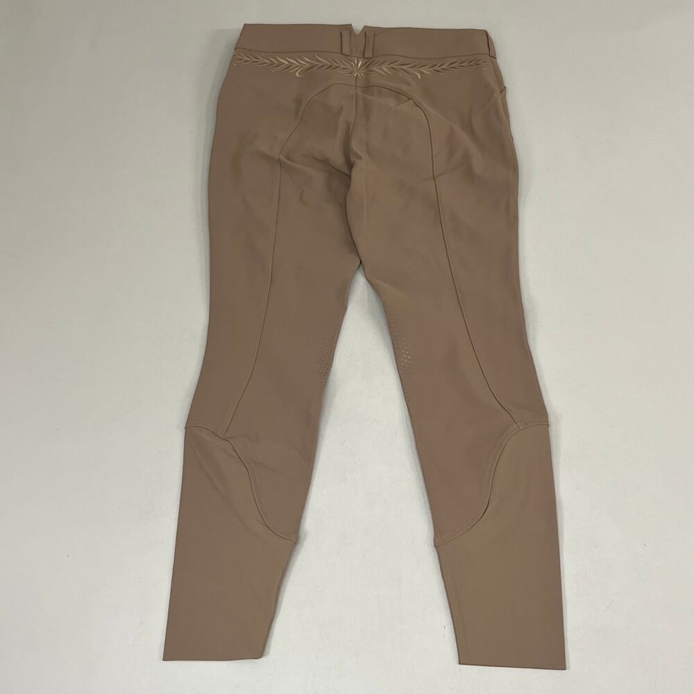 SAMSHIELD Delice Flower Equestrian Pants Women's Sz US 26, UK 8, FR 36 Camel - Picture 6 of 13